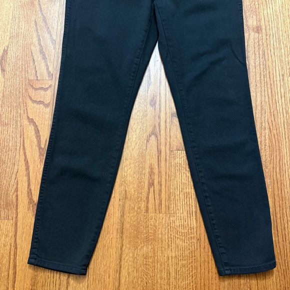 Madewell  10" High-Rise Skinny Jeans in Johnny Wash Black size 29 - Picture 7 of 16